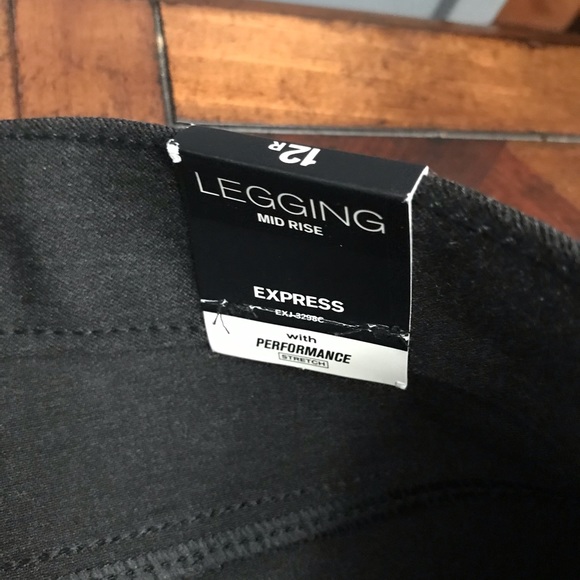 Express skinny mid rise stretch pants leggings - Picture 6 of 10